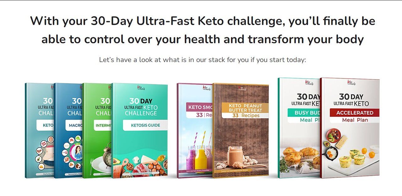 30 Day Ultra Fast Keto Diet