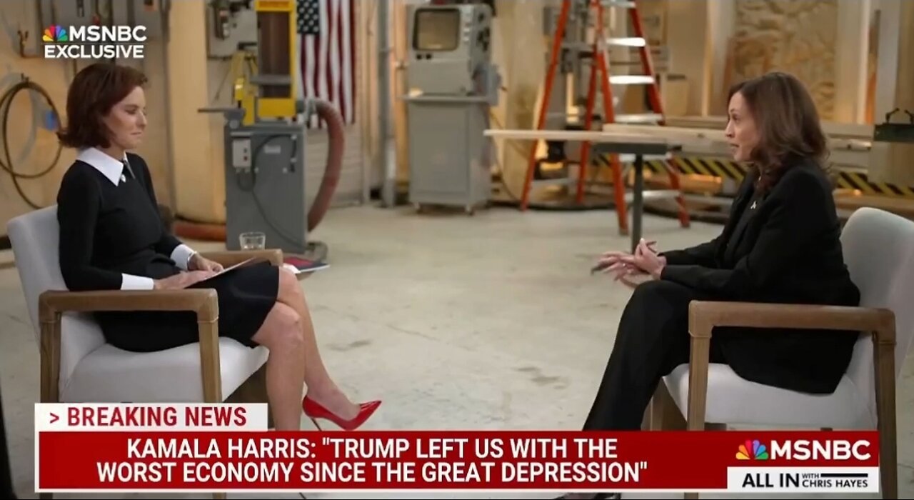 MSNBC Host to Kamala: Americans Trust Trump On The Economy, Not You