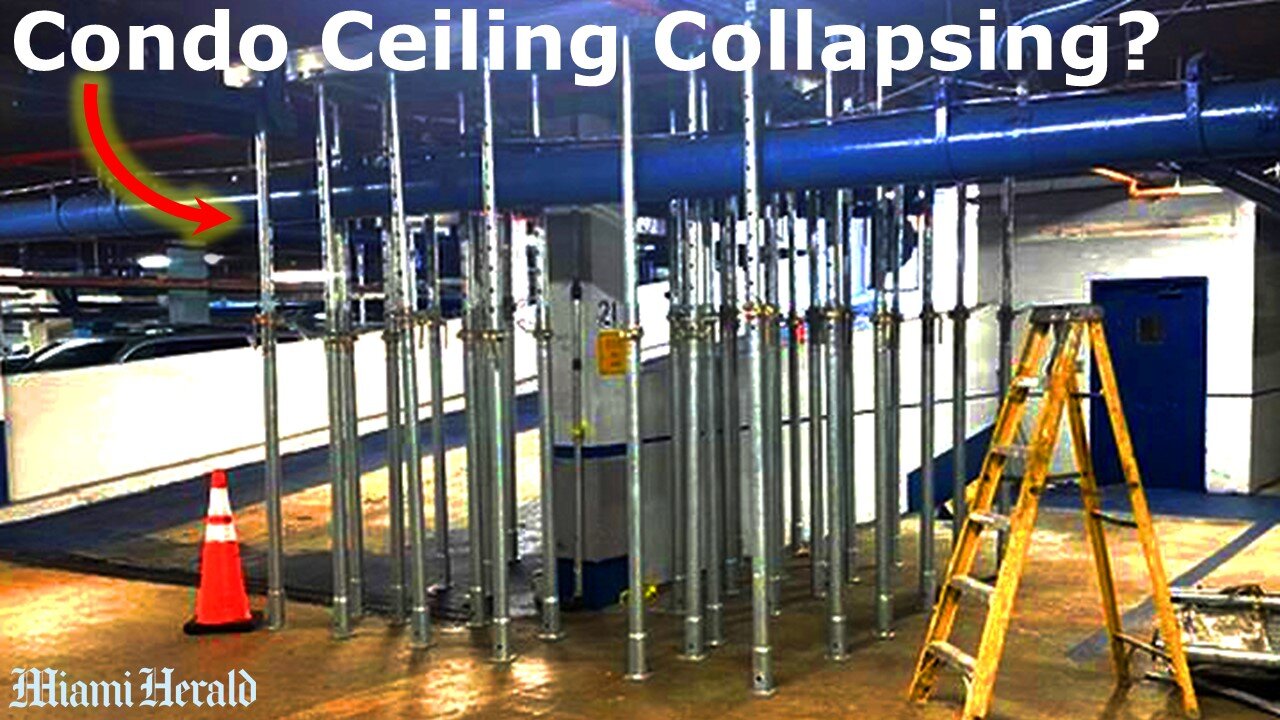 Miami Condo Collapse: Sister Condo Just Added Support Poles!