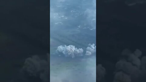 🇬🇧🔥 Footage of the "Sunshine" strike on the positions of Ukrainian militants