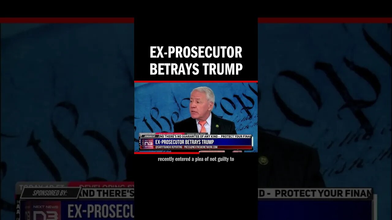 Ex-Prosecutor Betrays Trump