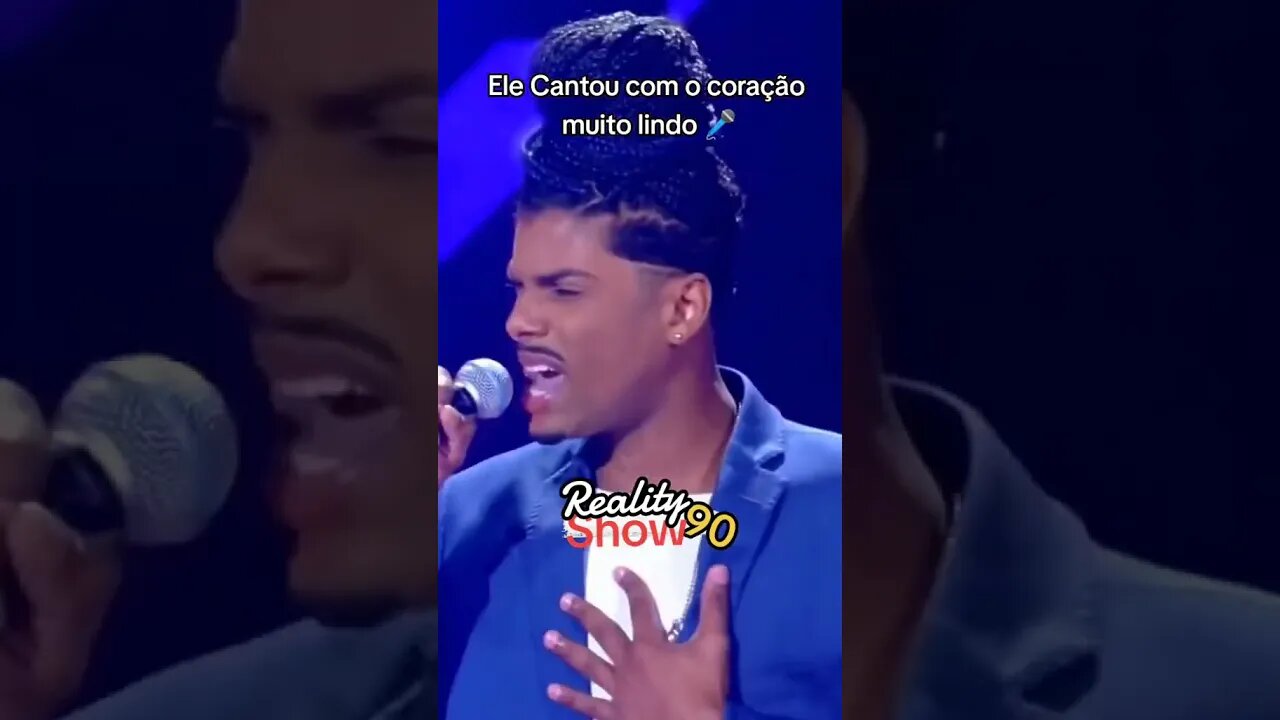 Ele Cantou com o coração muito lindo 🎤 #thevoice #reality #realityshow