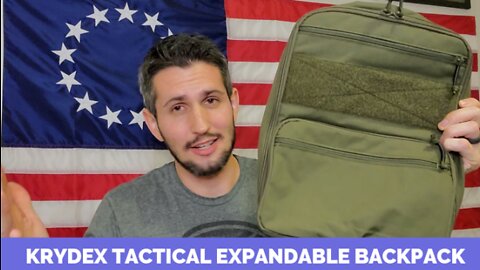 Krydex Tactical Expandable Backpack (HSP Flat Pack Plus Knock Off) Overview