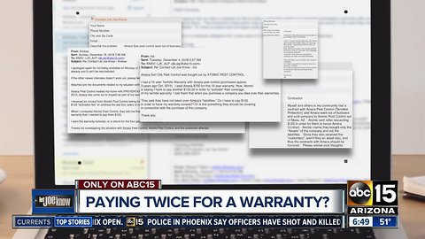 Paying twice for a warranty?