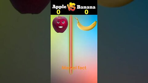 Apple vs Banana❓|#shorts #youtubeshorts #viral