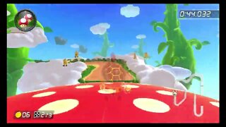 Mario Kart 8 Deluxe Time Trials - GBA Sky Garden (150cc) - 1:36.876