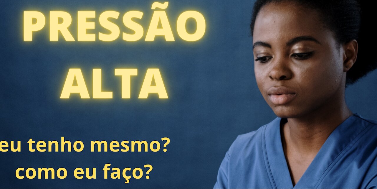 Você que morrer de pressão alta