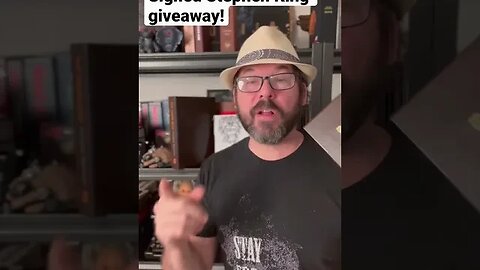 Signed Stephen King Subscriber Giveaway!