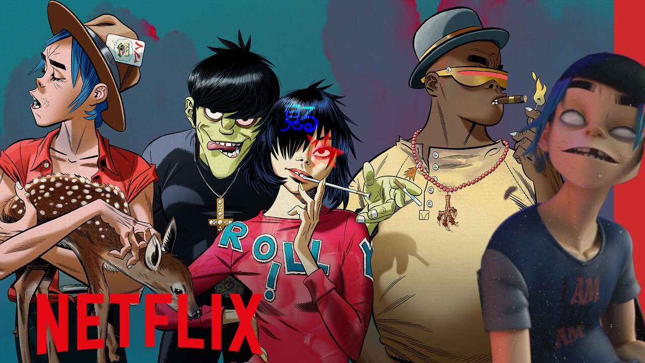 Gorillaz New Gold and A Netflix Movie?