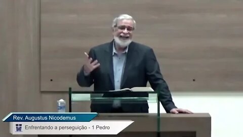 Por que Deus permite o sofrimento dos cristãos — Rev Augustus Nicodemus