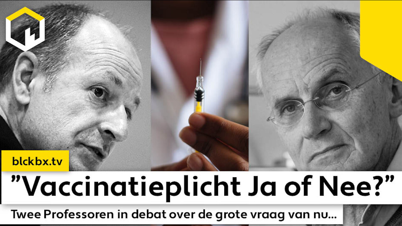 ”Vaccinatieplicht Ja of Nee?” Twee Professoren in debat over de grote vraag van nu...