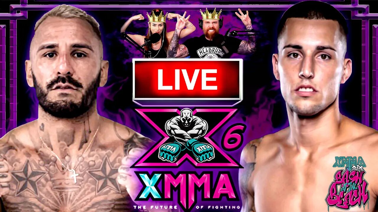 🔴XMMA 6: Francisco Rivera Jr vs Ricky Bandejas + Kakhramonov vs Costa LIVE FREE FIGHTS + UFC288 Bets