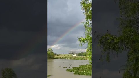 Creators promise after the rain #blessed #rainbow