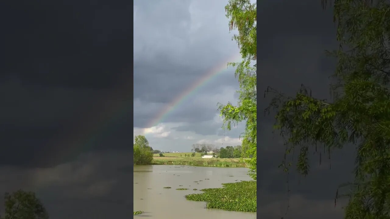 Creators promise after the rain #blessed #rainbow