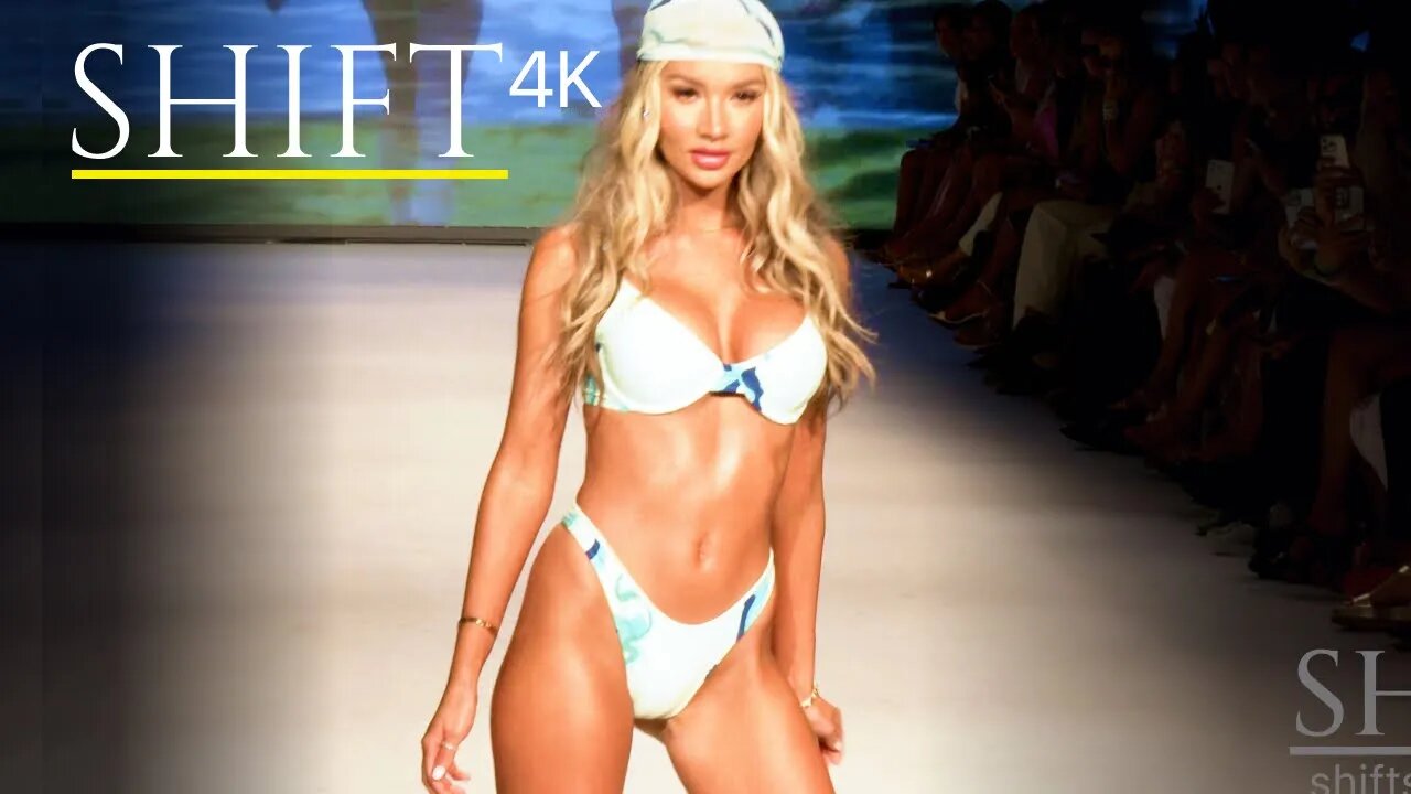 ALEXA COLLINS In KB SWIM BIKINI SHOW 4K / Miami Swim Week 2022