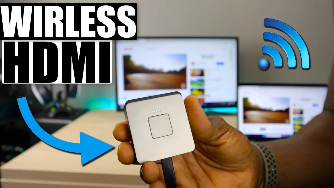 Wireless HDMI - NO MORE HDMI CABLES! Braidol Wireless 4K HDMI Extender Plug & Play | PC & MAC