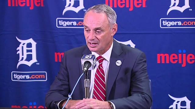 MLB Commissioner Rob Manfred expects Chris Ilitch to own Tigers 'for a long time"