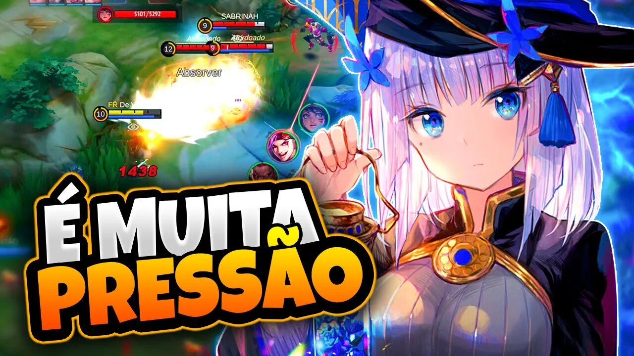 ELA TILTA O INIMIGO! A PRESSÃO DE LANE É ABSURDA | MOBILE LEGENDS