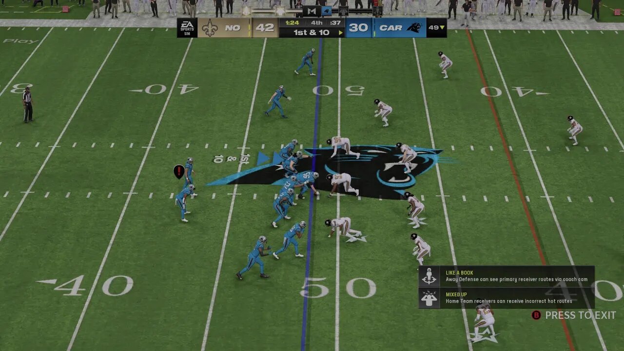 New Orleans Saints Super Sim Weekly Franchise - RS W2 - Saints vs Panthers- Madden NFL 24