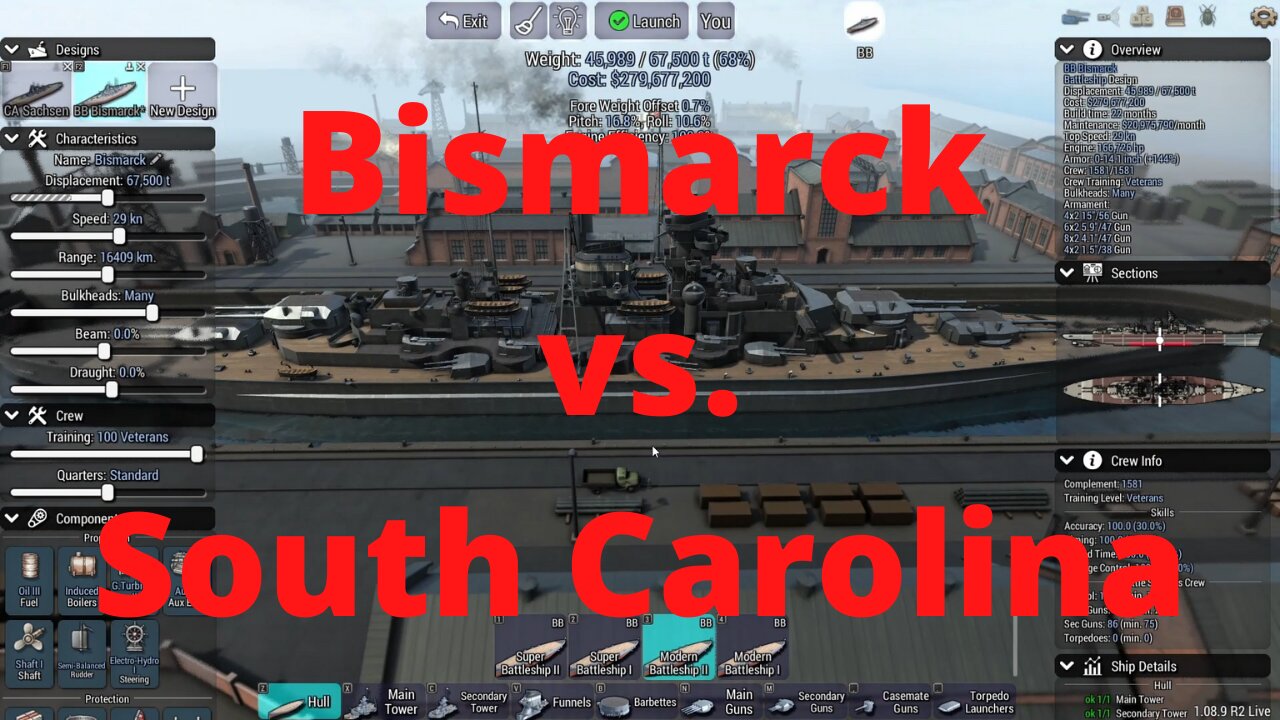 Bismarck vs. South Carolina