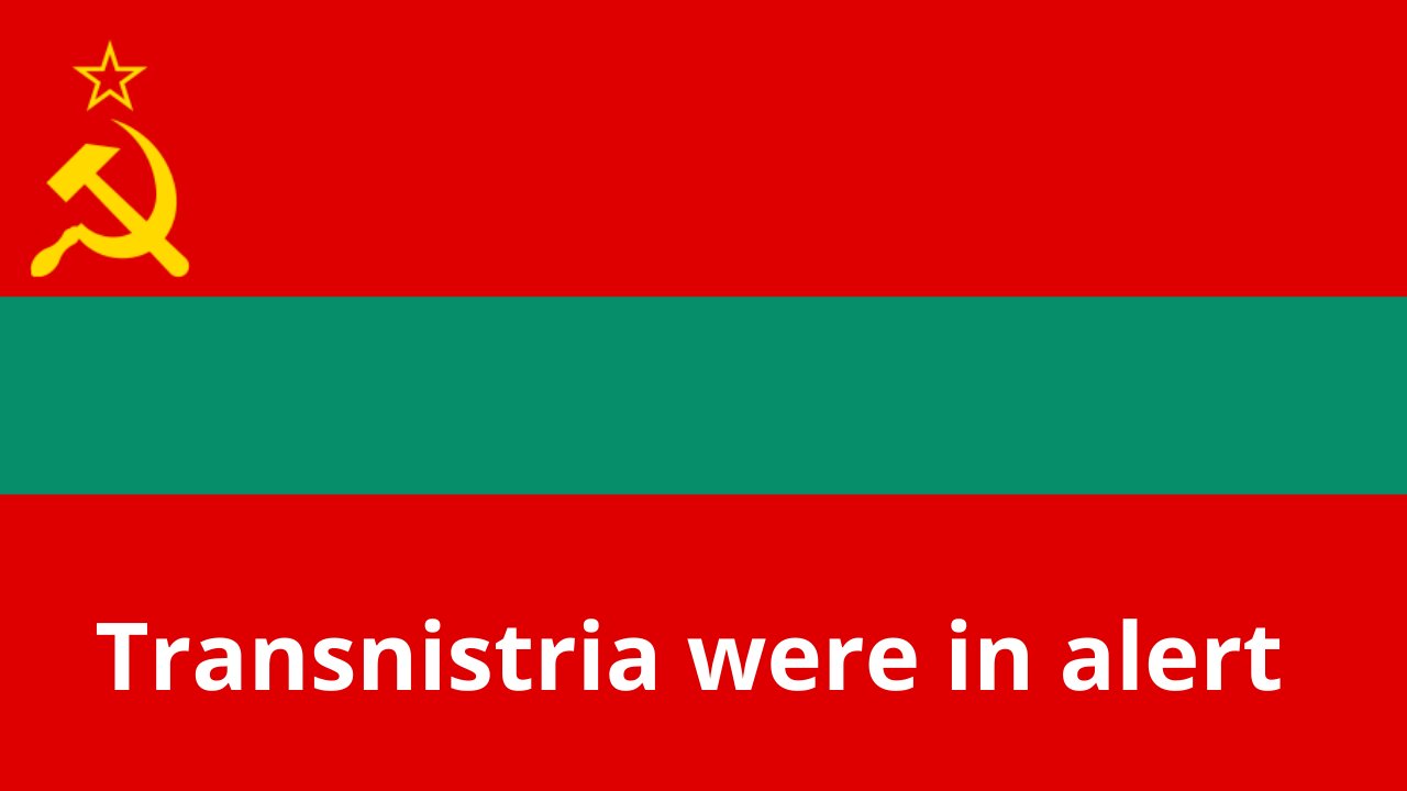 WW3: TRANSNISTRIA: EXPLOSIONS WERE REPORTED