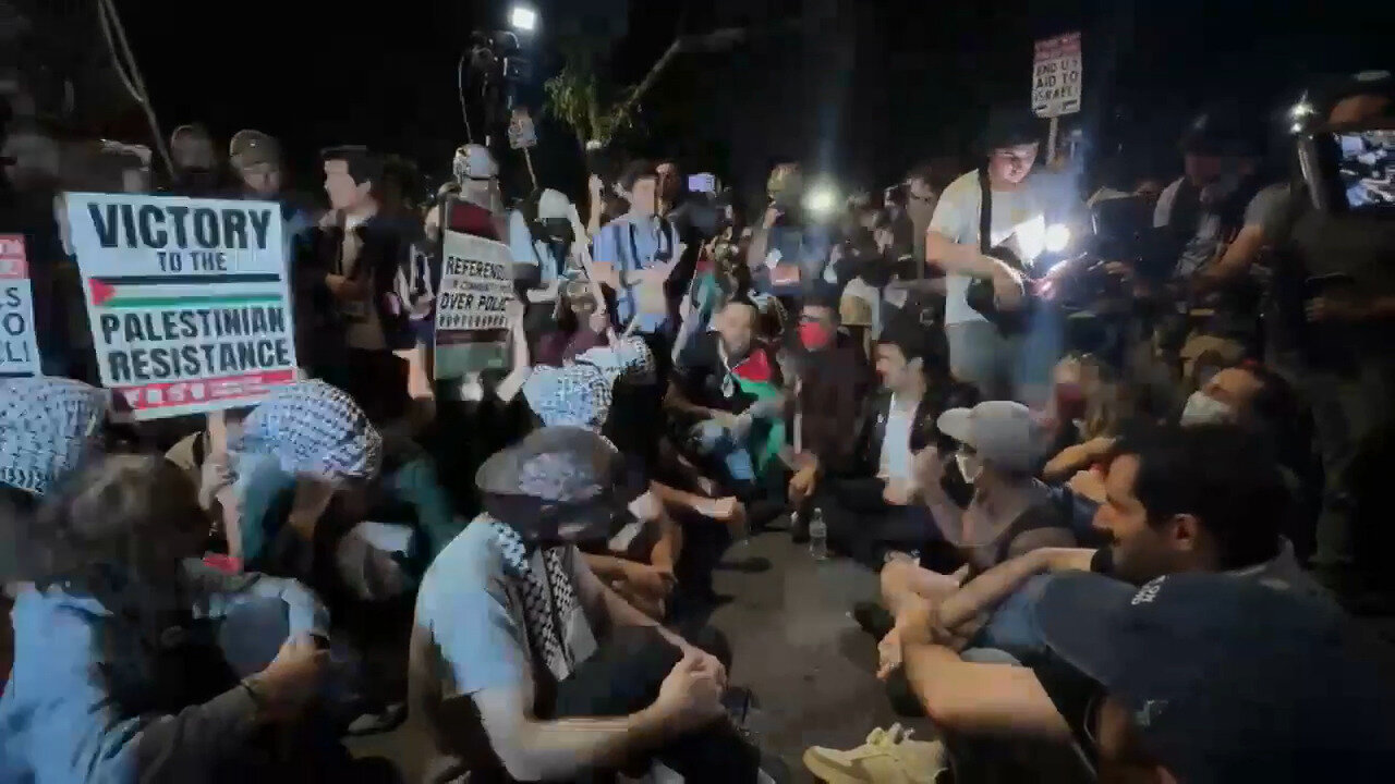 Chicago DNC Night 4: Anti-Israel Agitators Take To The Streets