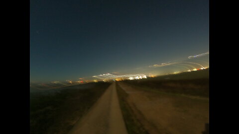 Let's carry on with this night hike on the coast