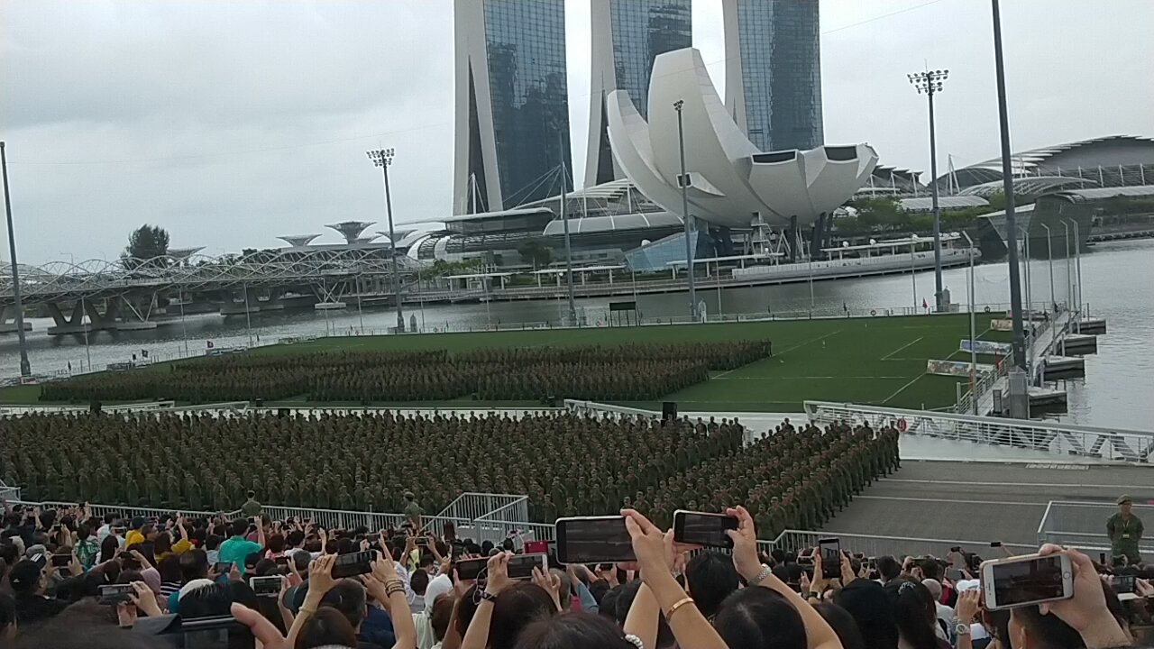 Singapore Recruits Enlistment Ceremony