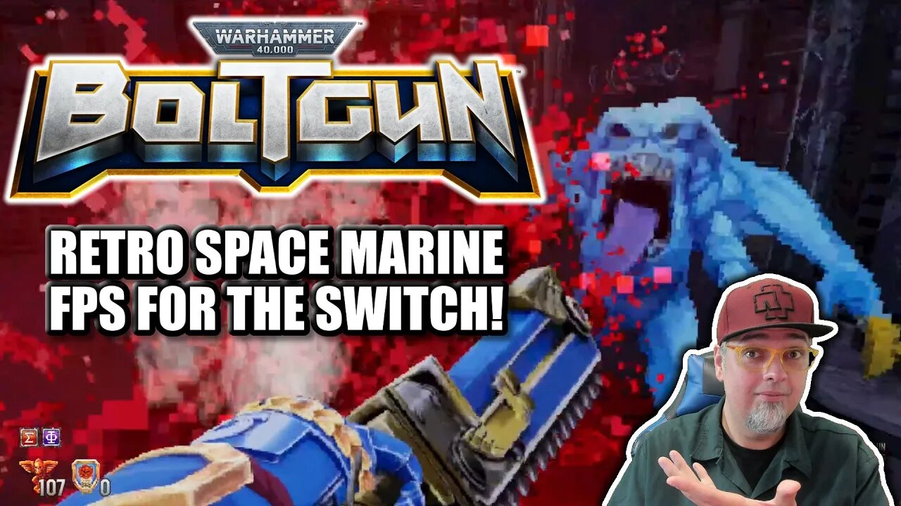 BRUTAL RETRO FPS For Warhammer 40k Fans! Boltgun LOOKS AMAZING On The Switch!