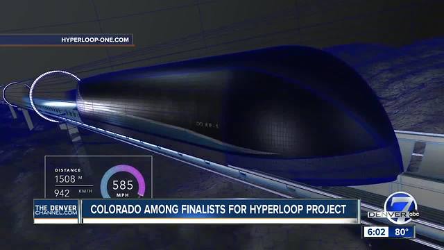 Denver to Colorado Springs in 9 mins? Colorado could build one of first Hyperloop routes in world