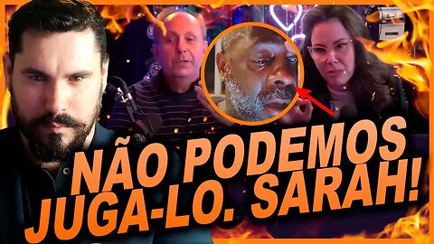 Sarah Sheeva e Lamartine Posella discutem sobre Kleber Lucas: "ele jamais deveria subir num altar!"