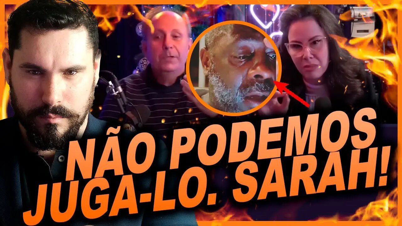 Sarah Sheeva e Lamartine Posella discutem sobre Kleber Lucas: "ele jamais deveria subir num altar!"