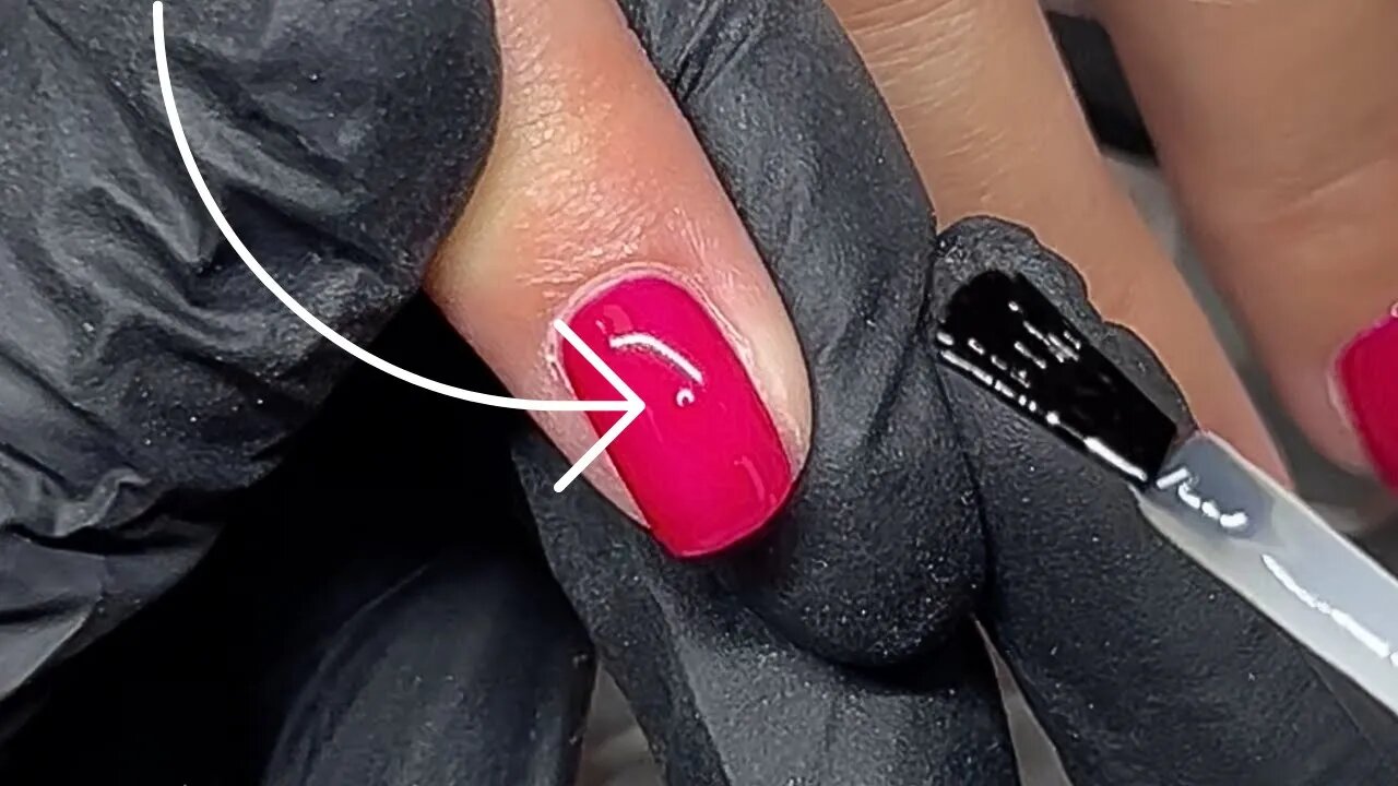 How to fix a bump in a CND Shellac