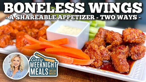 Easy Weeknight Meals: Boneless Wings Two Ways | Blackstone Griddles