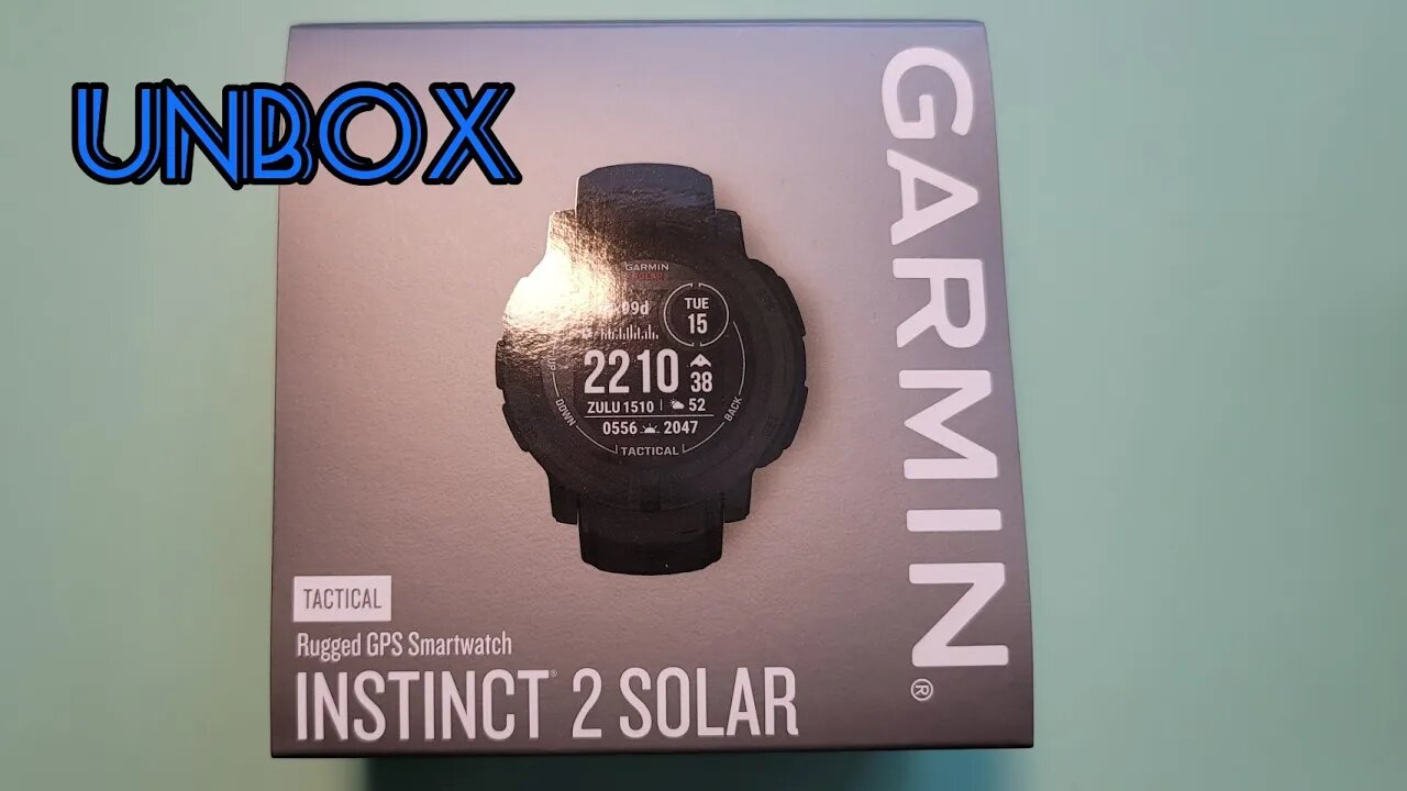 Garmin Instinct 2 - Unbox & First impression