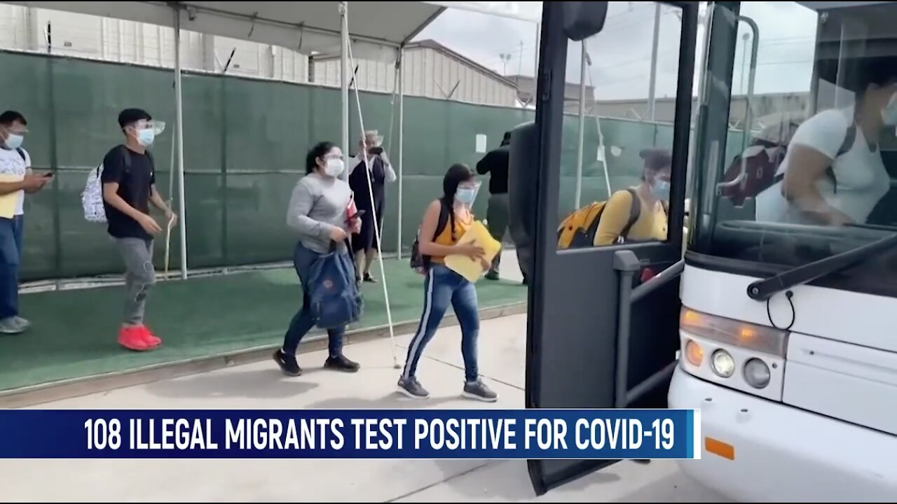 108 Migrants Who Tested Positive For Covid Were Released At Bus Stops In Texas