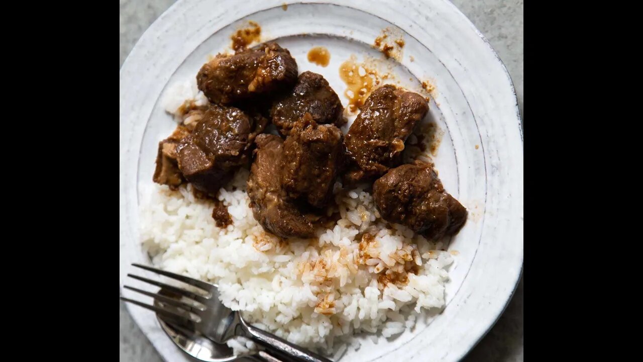 Eating at home part#4..Pork Adobo...so yummy! #porkadobo #food #foodie #adobo #mukbang #shortvideo