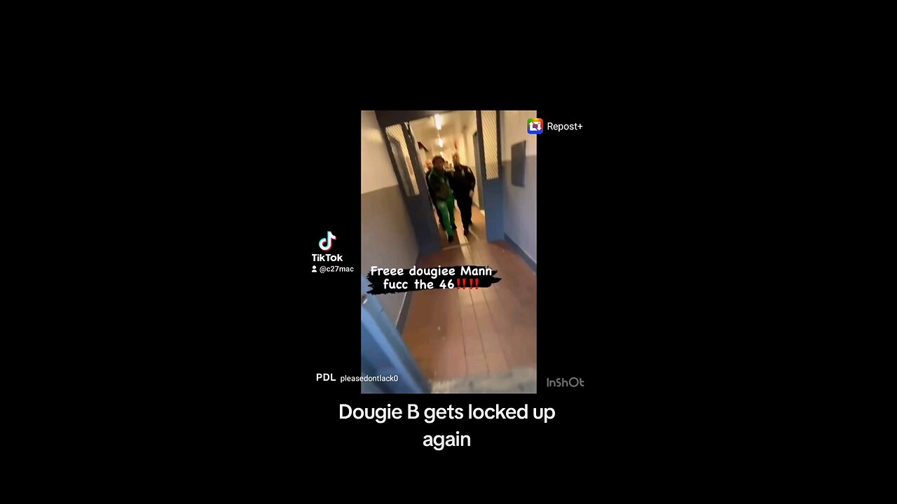Dougie B gets arrested for unknown charges #FreeDougieB