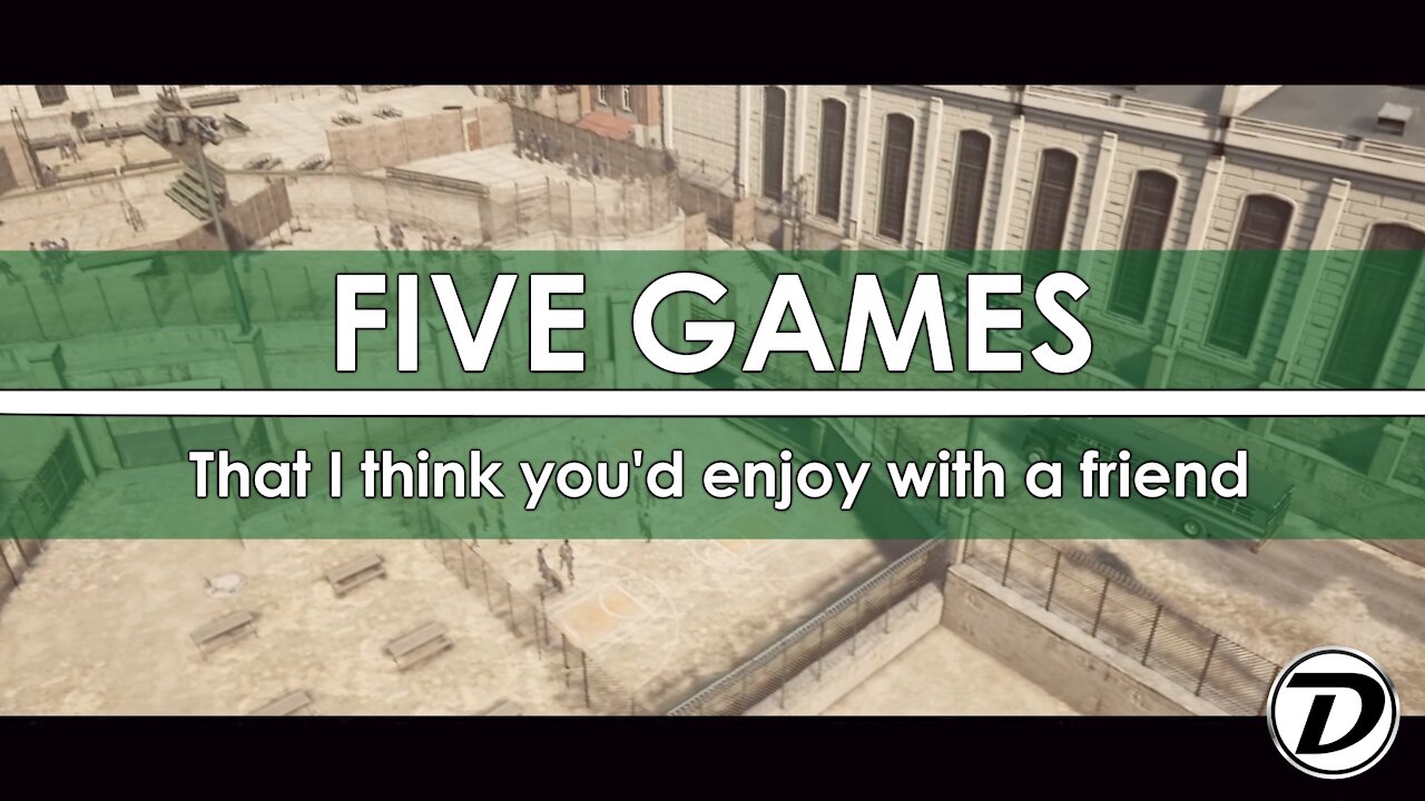Five Co-op-ish games I think you'd enjoy with a friend