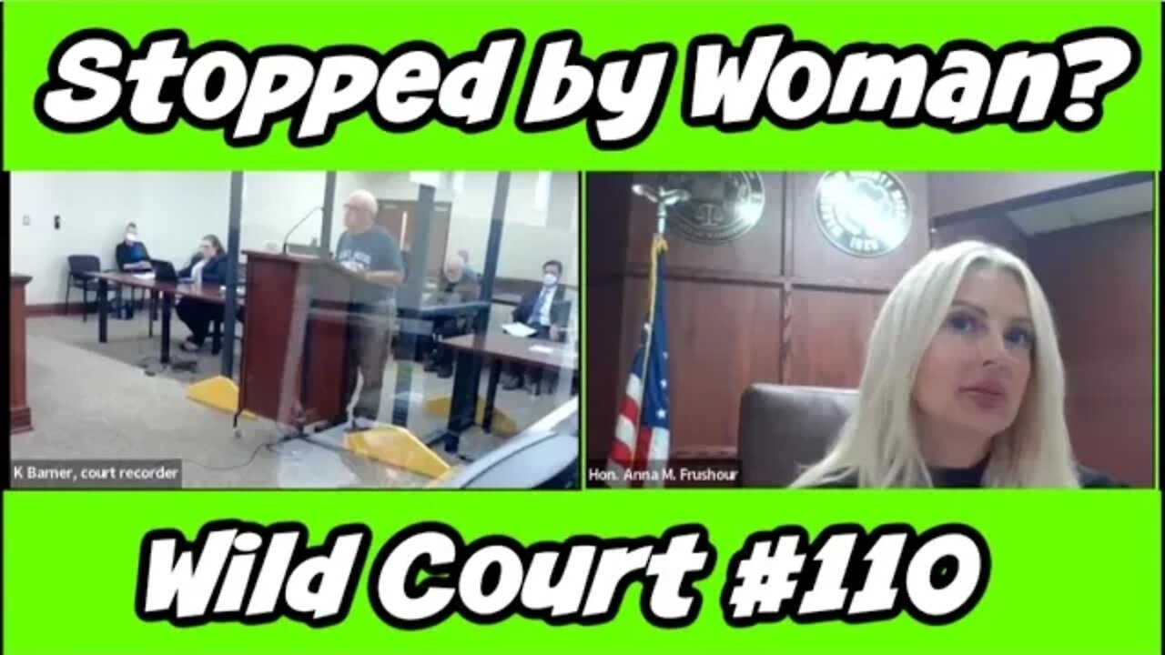 Wild Court Moments #110 Bearded Woman!