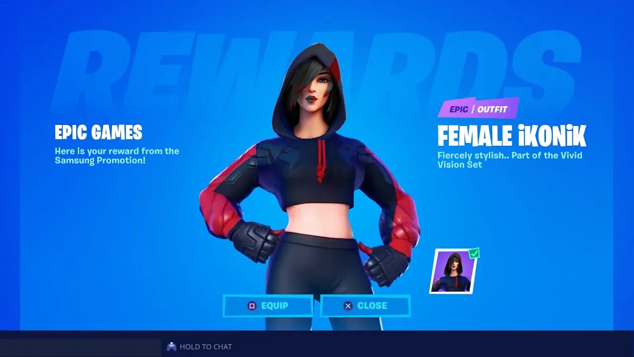 Fortnite sent EVERYONE a FREE SKIN! (Female ikonik)