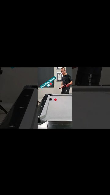 SICK Indirect Bank Masse!! ⚪🔴🎱 #shorts #billiards