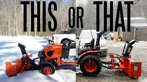 Front Mount Vs Rear Mount Snowblowers - Which Is Best?