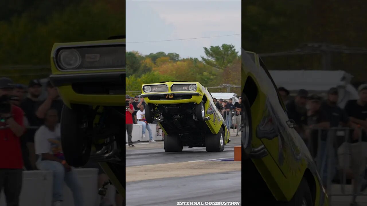 Bad Fish Roadrunner Wheelstand at Byron Dragway