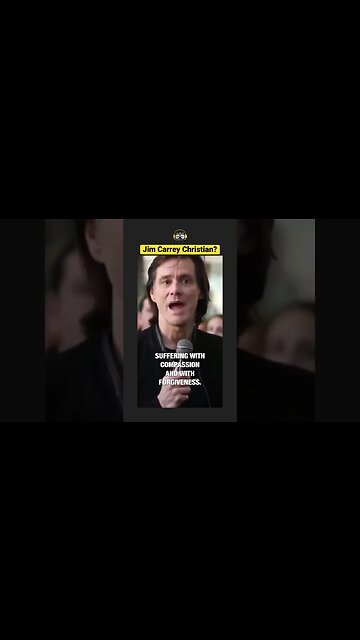 Jim Carrey Becomes a Christian? Through his pain found Christ #jimcarrey #christianpodcast