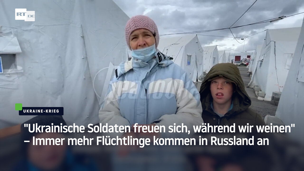 "Ukrainische Soldaten freuen sich, während wir weinen"