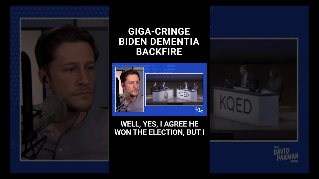 GIGA-CRINGE Biden Dementia Backfire #shorts