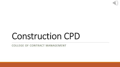 Construction CPD