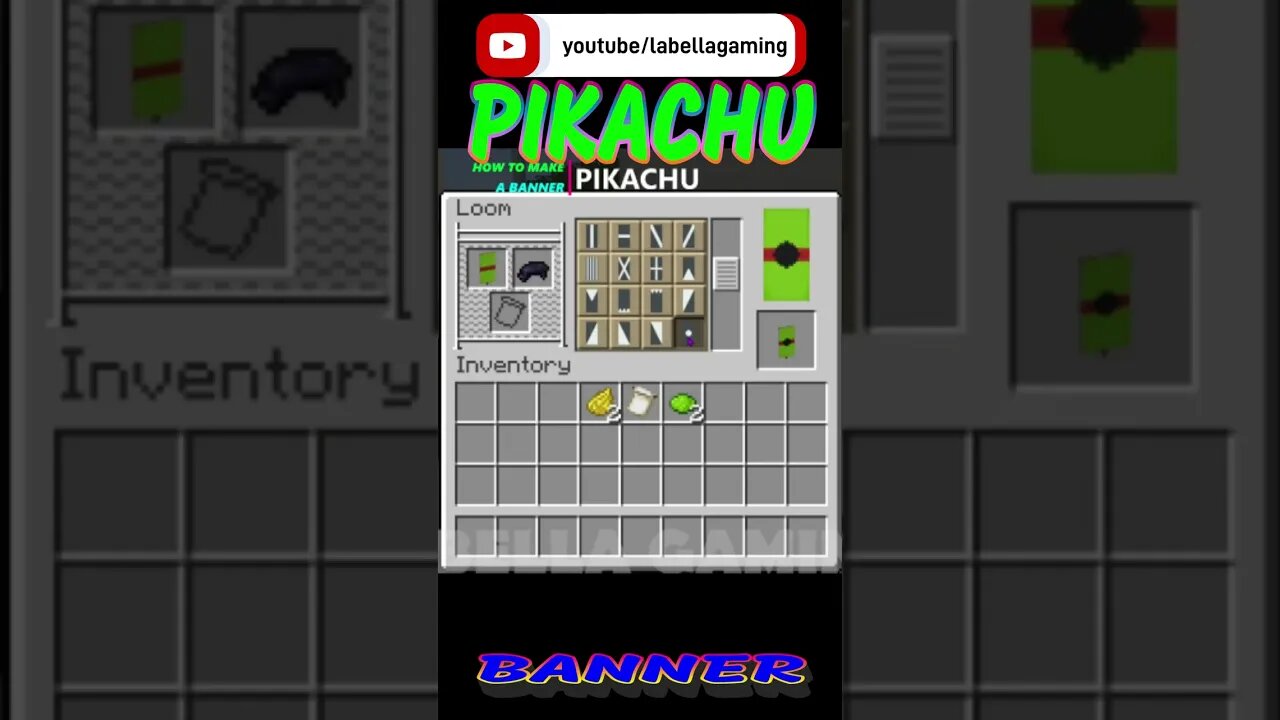 Pikachu Banner | Minecraft