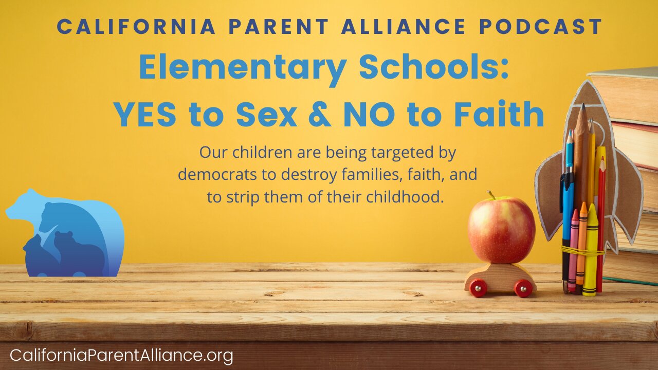 Elementary Schools: YES to Sex & NO to Faith